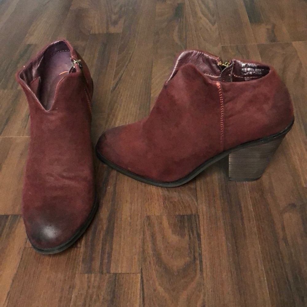Burgundy Ankle Boot/Bootie